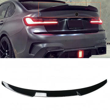 MMO Rear Spoiler For 19-25 BMW 3-Series G20 330i M340i G80 M3 M4 Style Trunk Wing